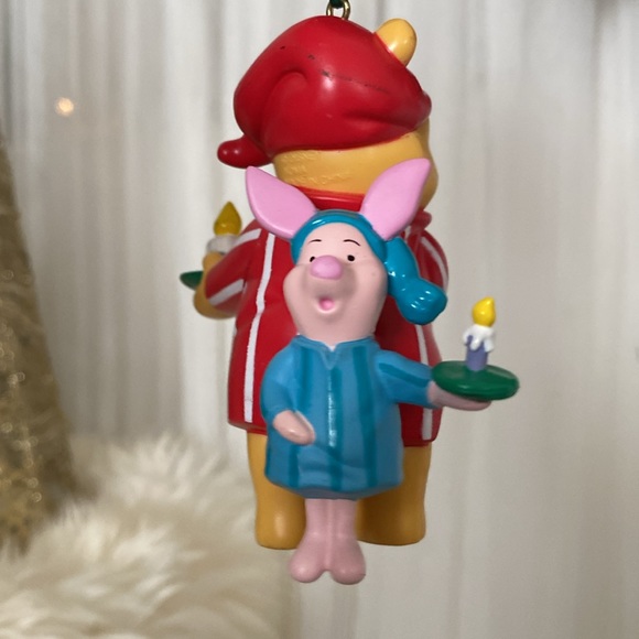 Vintage 1989 a Winnie the Pooh and piglet! Rotating ornament Alderbrook/Noma - Picture 5 of 10